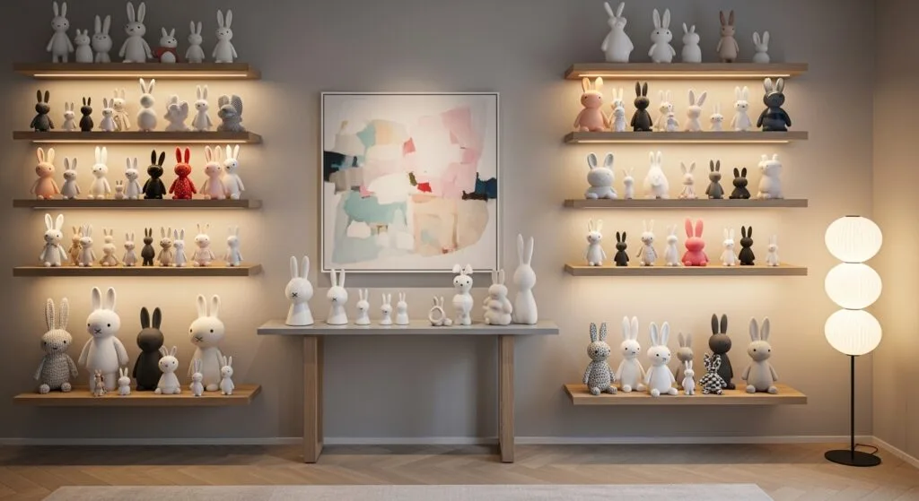 BUNNY 情人展示擺設的現代室內設計
