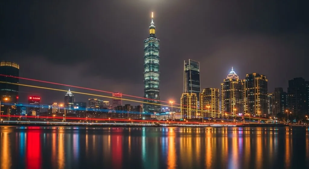 Molly 三麗鷗 相關的美麗台北夜景