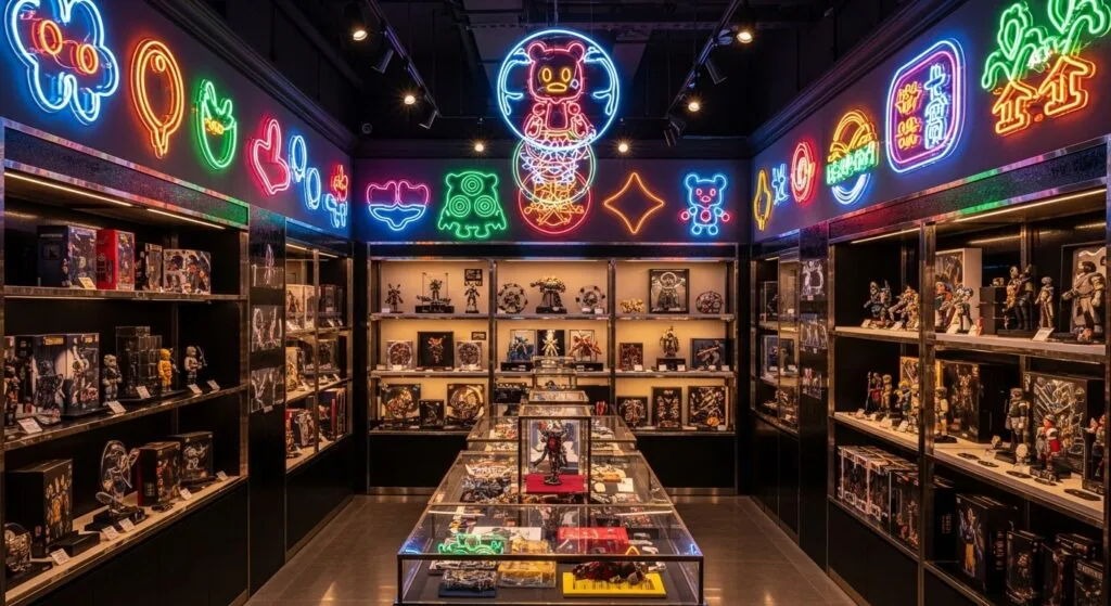Labubu 三立鷗 的盲盒收藏展示