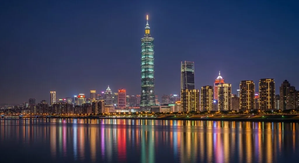 台北夜景，盲盒長期保值案例