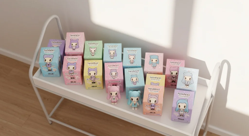 Tokidoki Simone 盲盒的可愛展示