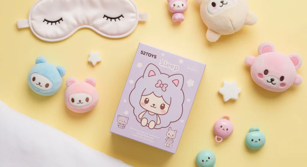 52TOYS Sleep 假貨辨別的開箱場景