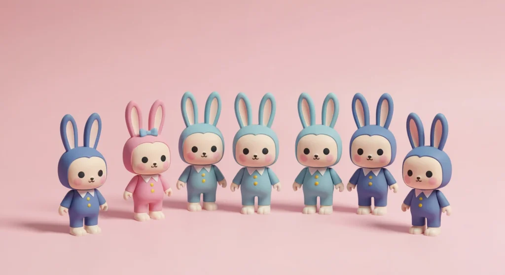 POP MART BUNNY 盲盒設計師玩具