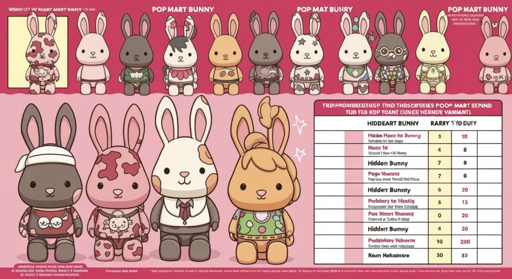 POP MART BUNNY 隱藏款揭祕：抽中機率與識別方法全攻略