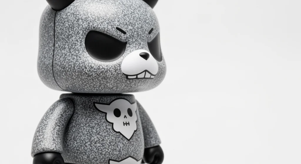 SKULLPANDA Hype 隱藏款公仔特寫，展示其精緻細節與設計