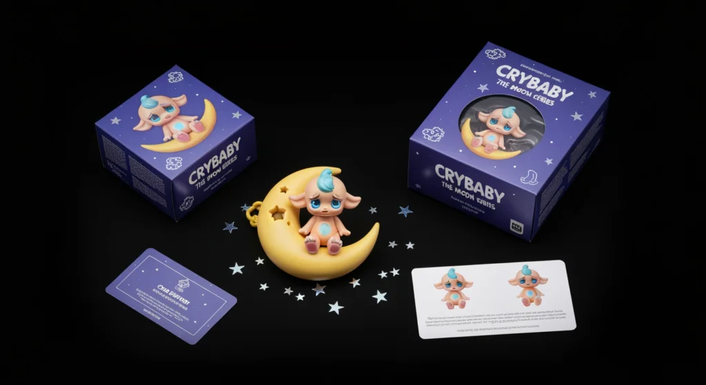 Crybaby 出走到月亮系列隱藏款「月亮寶寶」開箱實拍圖