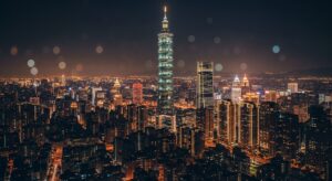 盲盒韓星收藏盤點的台北夜景