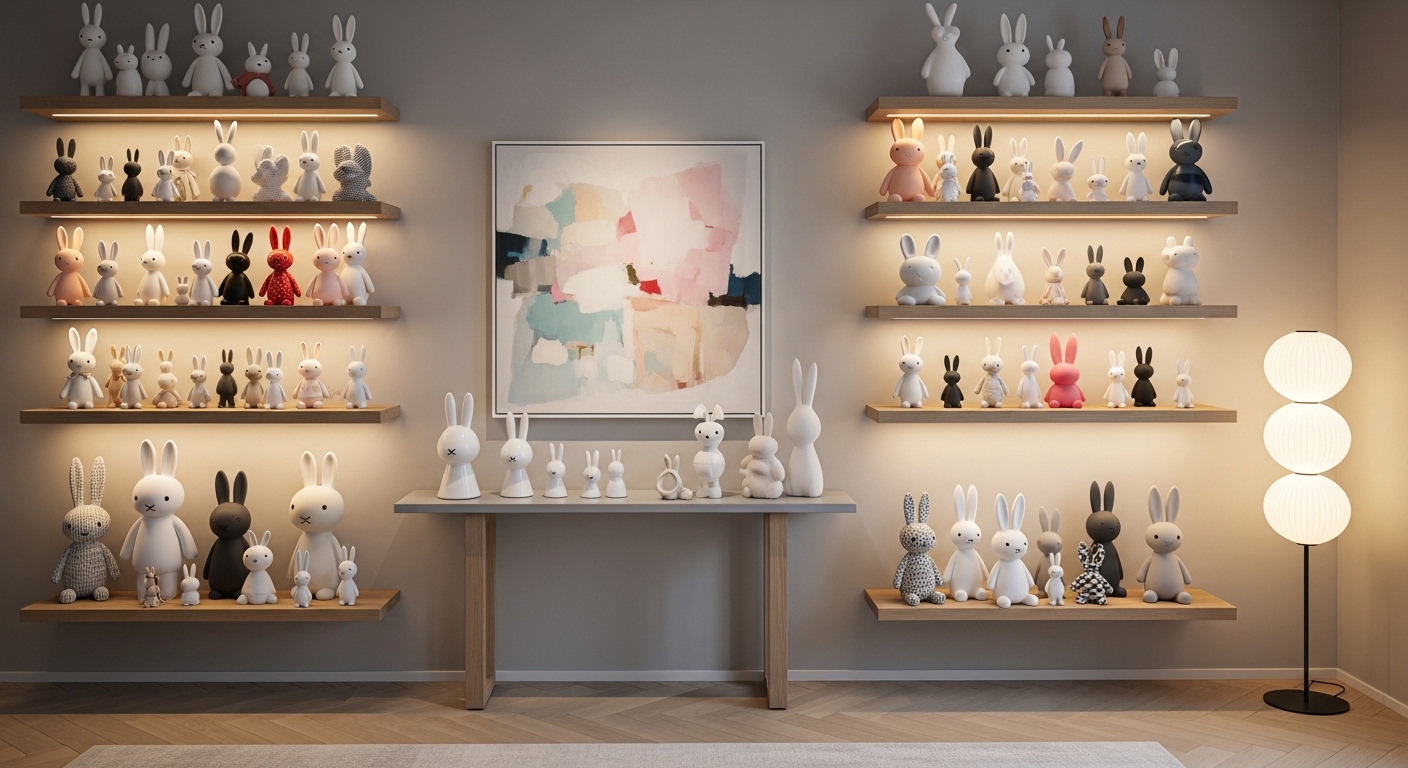 BUNNY 情人展示擺設的現代室內設計