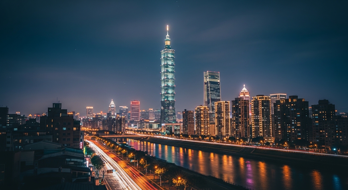 雙11 Smiski 限定的城市夜景