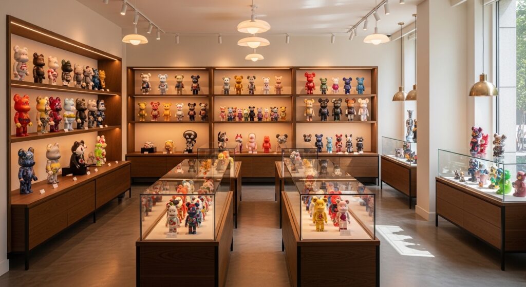 POP MART PUCKY 玩具店內部