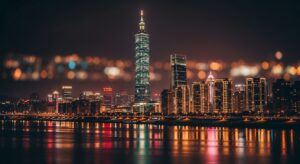 Smiski Garden 收藏故事，台北夜景