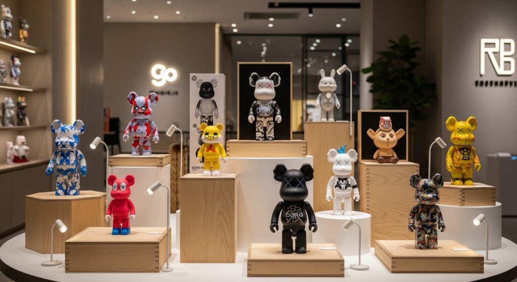 Sonny Angel vs Smiski 玩具的展示