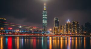 Molly 三麗鷗 相關的美麗台北夜景