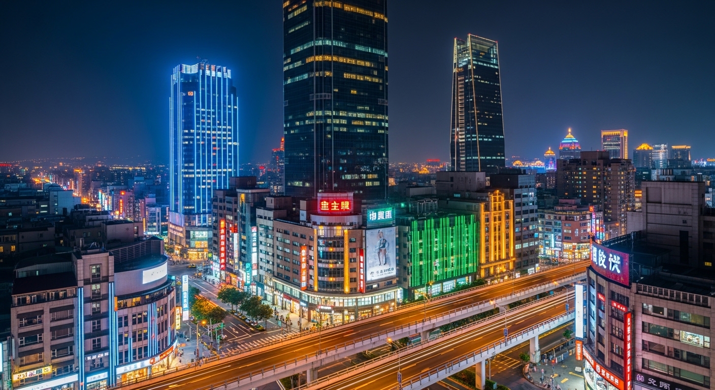 攝影師 盲盒 收藏的時尚台北夜景