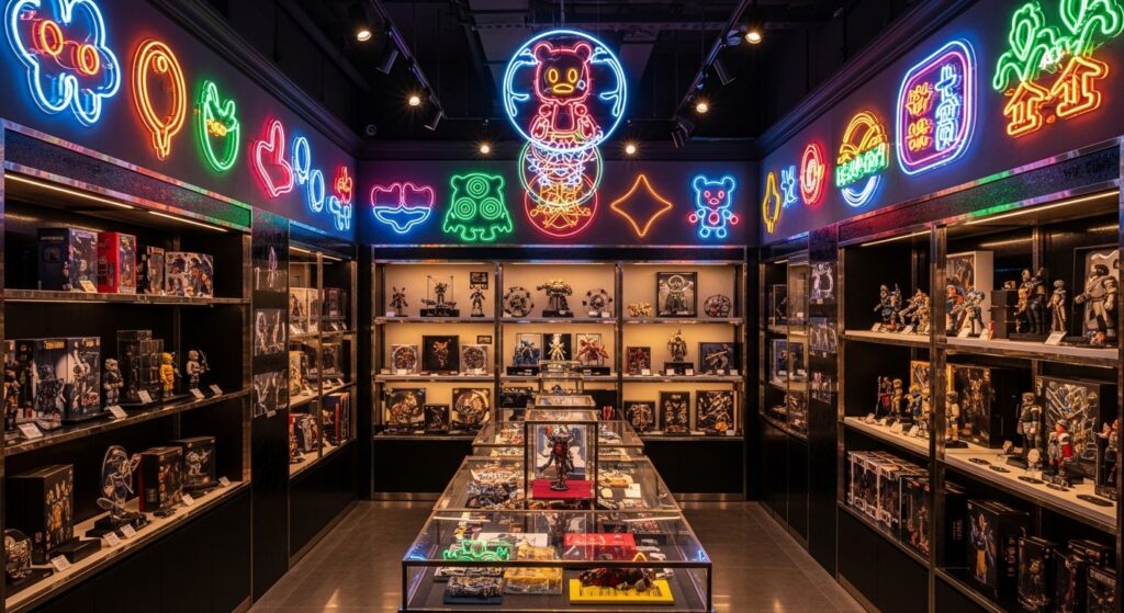 Labubu 三立鷗 的盲盒收藏展示