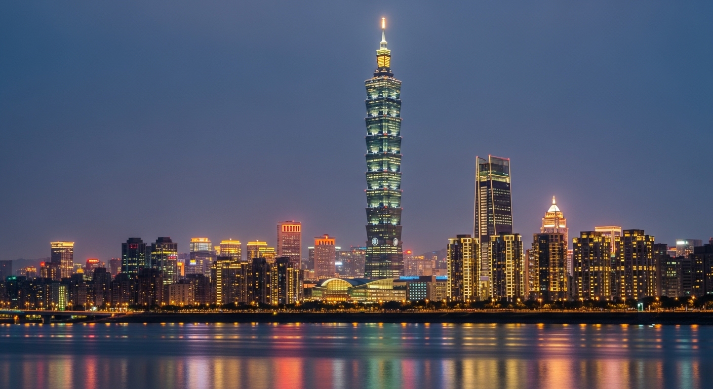 盲盒產業夜景，設計師的工作環境