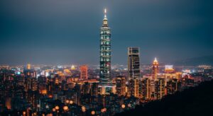 盲盒回收計畫，台北夜景
