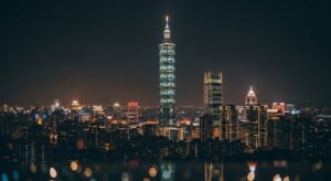 盲盒產業的夜景