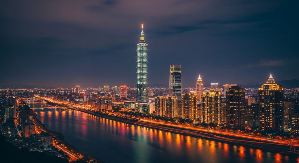 PChome 盲盒的繁華台北夜景