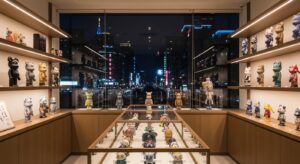 KIDROBOT Bear 收藏品的精緻展示