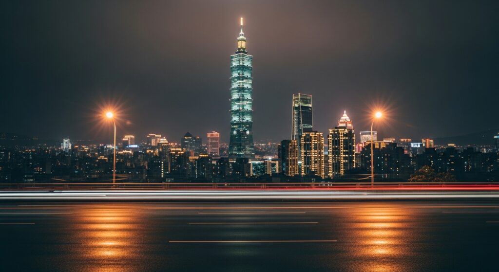 盲盒復古風潮重燃的都市夜景