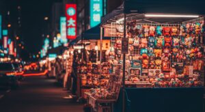 二手盲盒在台北夜市的珍藏