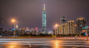 潮玩筆袋推薦的精美城市夜景