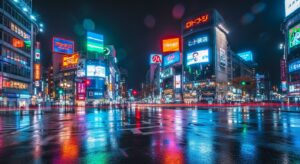 東京盲盒購物街景