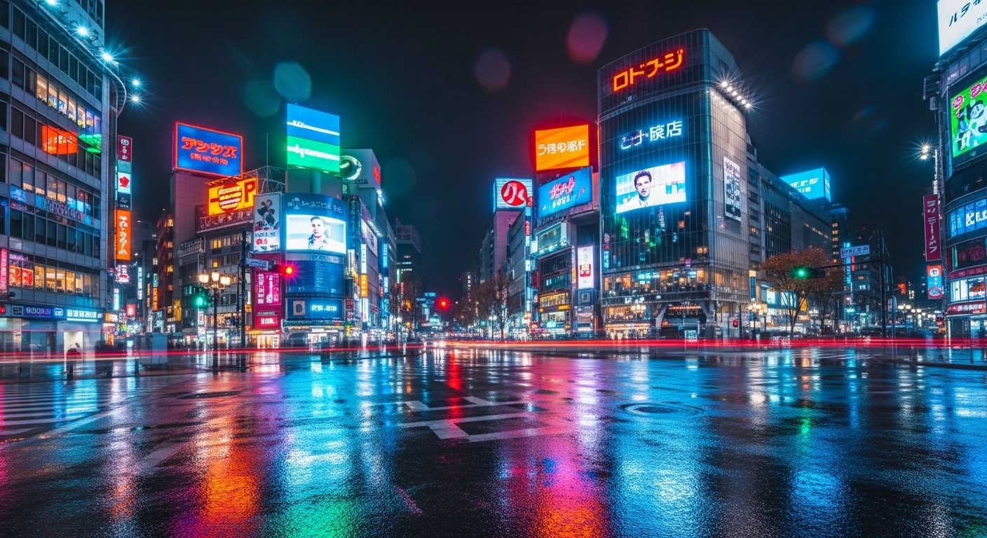 東京盲盒購物街景