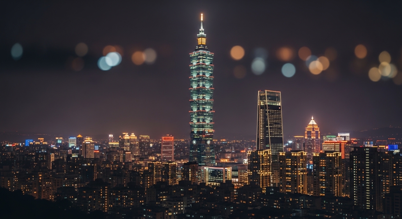 盲盒收藏者社群推薦的台北夜景