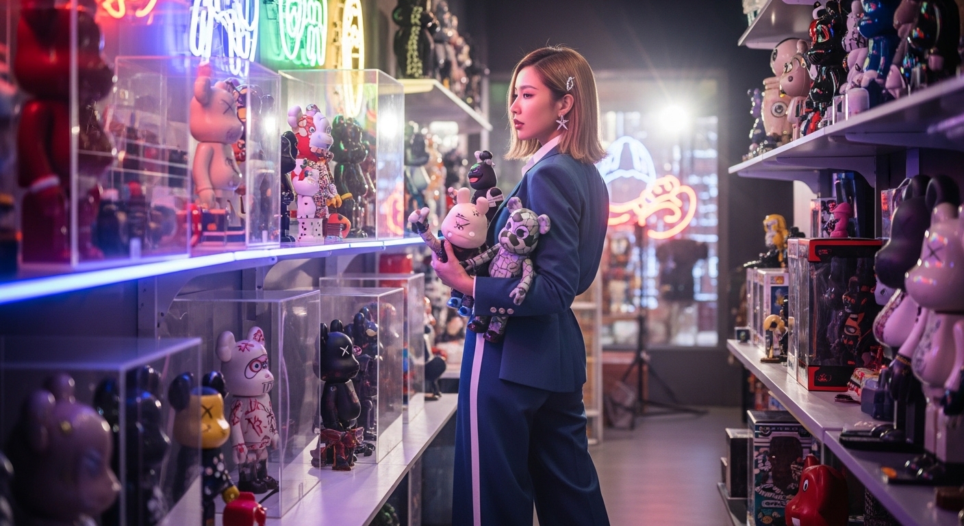 Demon Slayer 與其他品牌比較: 盲盒公仔的獨特魅力 Demon Slayer 公仔在台北設計師玩具選物店展示