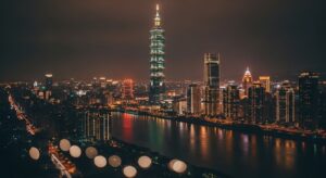 迪士尼公主系列盲盒的美麗夜景
