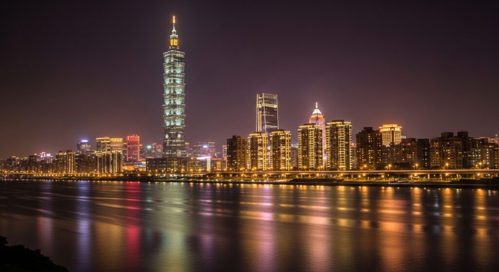 Smiski Living 系列在台北夜景中的魅力