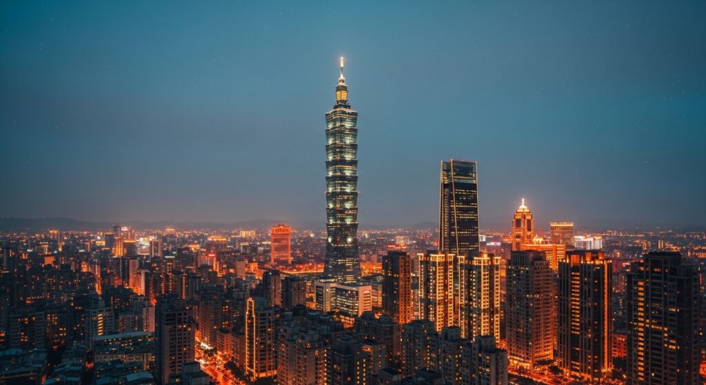 Smiski Travel 系列的夜景風格