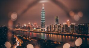 潮玩 NFT 結合趨勢的台北夜景