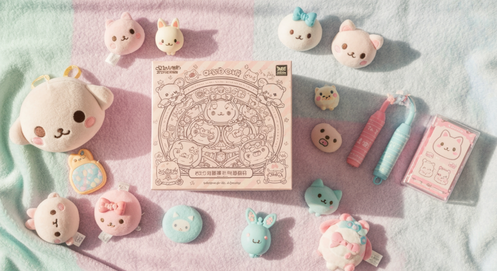 可愛的 BUNNY 情人 盲盒開箱場景