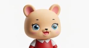 Labubu 心底密碼 的可愛玩具特寫