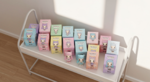 Tokidoki Simone 盲盒的可愛展示
