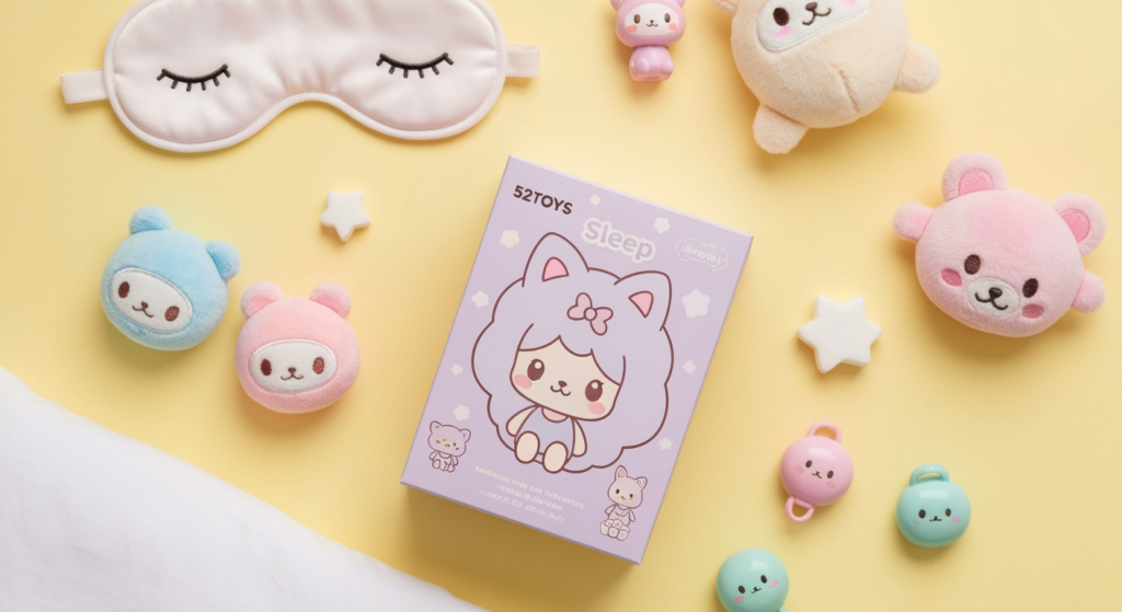 52TOYS Sleep 假貨辨別的開箱場景