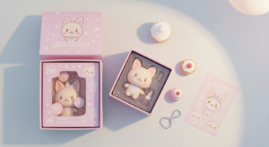 BUNNY 情人 盲盒開箱場景