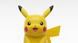 Pikachu 皮卡丘 可愛公仔特寫