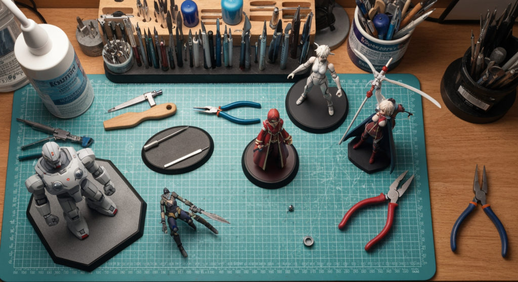 壽屋 Kotobukiya 模型公仔與改裝工具
