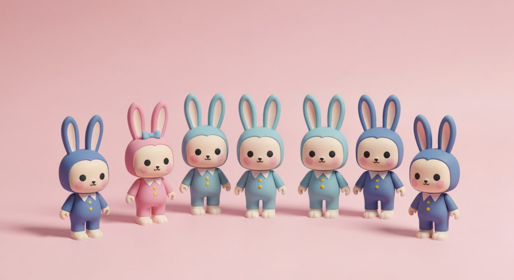POP MART BUNNY 盲盒設計師玩具